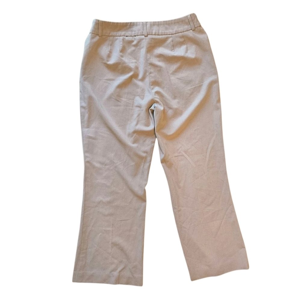Apostrophe Beige Wide Leg Pants Size 8 Petite - Picture 6 of 10